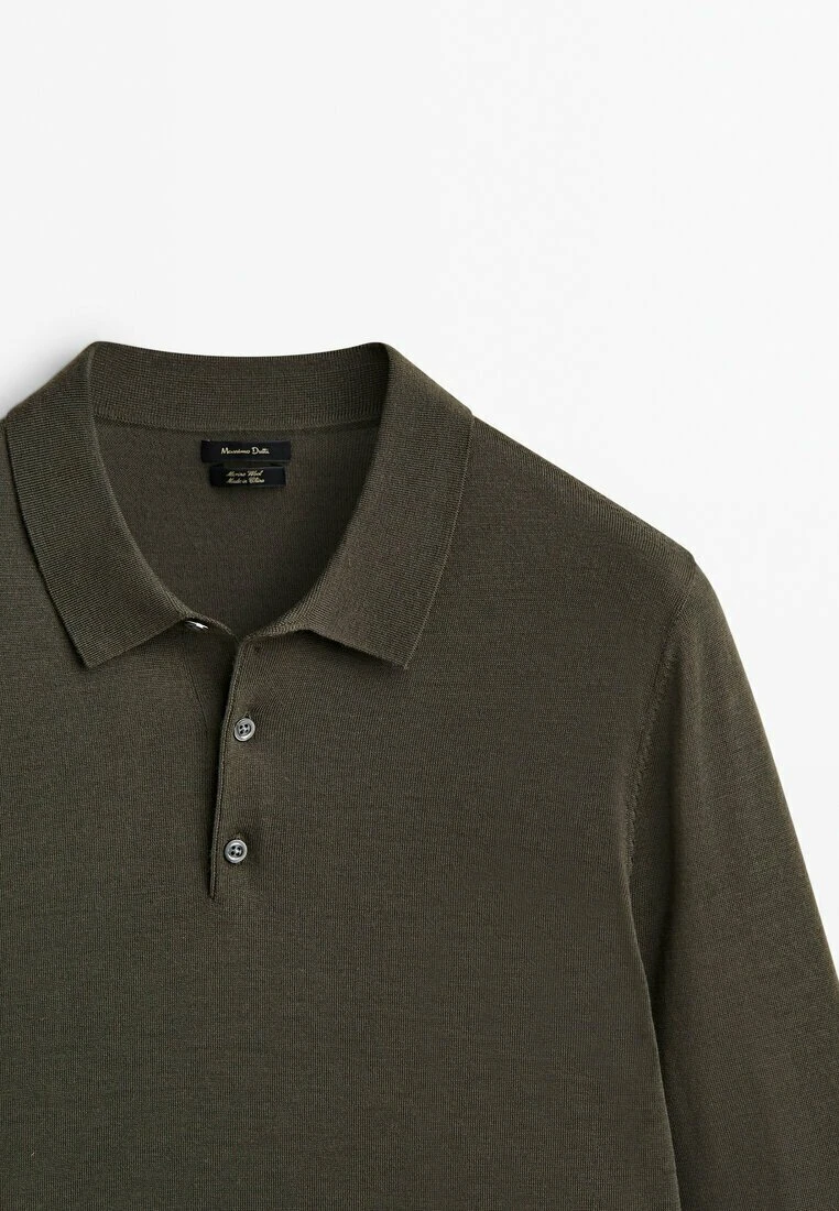 Massimo Dutti Jumper - Khaki 11 Massimo Dutti Jumper - Khaki - Image 9