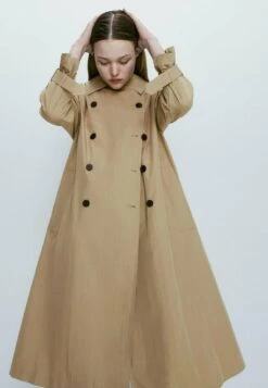 Massimo Dutti Technical With Belt - Trenchcoat - Beige -Massimo Dutti Shop ce2f920109b54c84bb7888edddc5d5f7