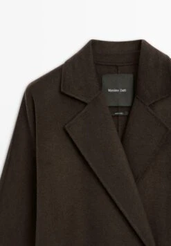 Massimo Dutti LONG DOUBLE-BREASTED - Classic Coat - Brown -Massimo Dutti Shop ce3a7ba8781c446a9c839d4c49d77901