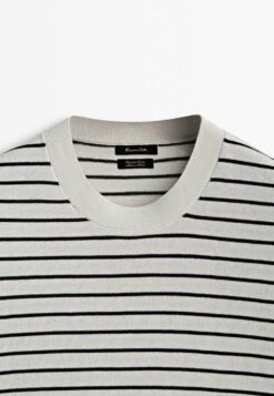 Massimo Dutti Striped Milano - Print T-Shirt - Beige 20 Massimo Dutti Striped Milano - Print T-Shirt - Beige -Massimo Dutti Shop ce56438f86e84d87b30d55133a19f5b7
