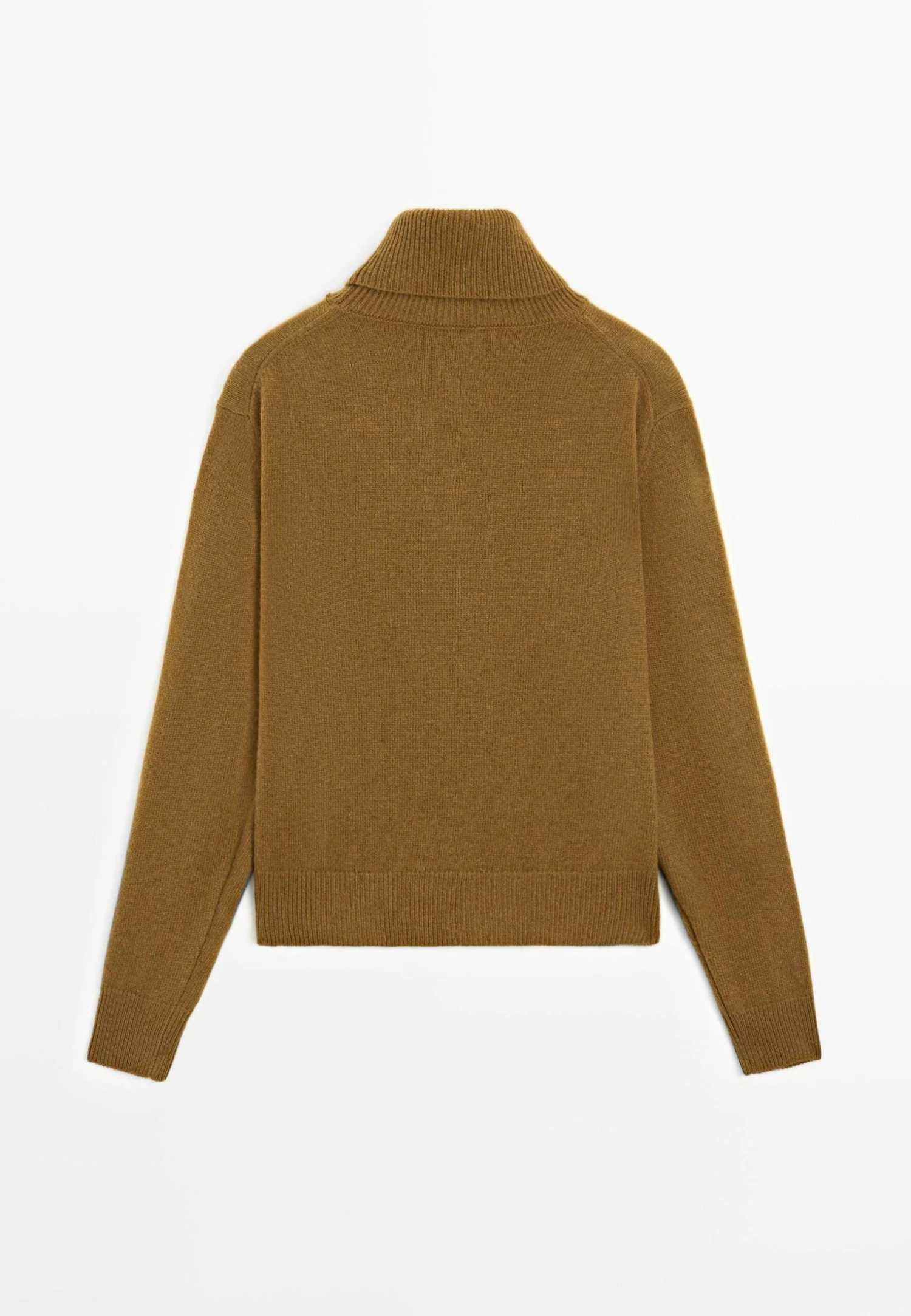 Massimo Dutti HIGH NECK SWEATER - Jumper - Green 7 Massimo Dutti HIGH NECK SWEATER - Jumper - Green - Image 5