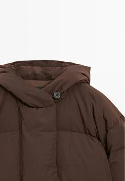 Massimo Dutti WATER-REPELLENT HOODED PUFFER - Winter Coat - Bordeaux -Massimo Dutti Shop cf0fc7f5af654331b736c76260c2f142