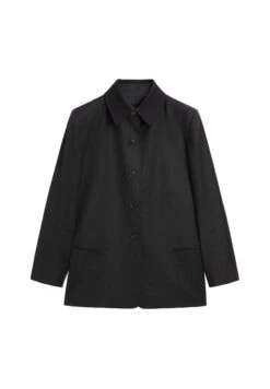 Massimo Dutti CONTRAST COLLAR - Short Coat - Dark Grey 21 Massimo Dutti CONTRAST COLLAR - Short Coat - Dark Grey -Massimo Dutti Shop cf1d9465a5154c30a328bbddd18a1282