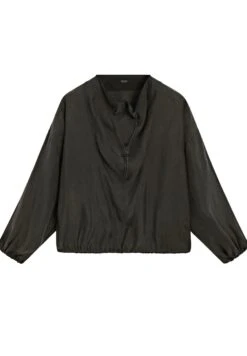 Massimo Dutti GARMENT WITH DRAWSTRING DETAIL - Blouse - Grey 17 Massimo Dutti GARMENT WITH DRAWSTRING DETAIL - Blouse - Grey -Massimo Dutti Shop cfbd550ddc164d00997d62a2db667b42