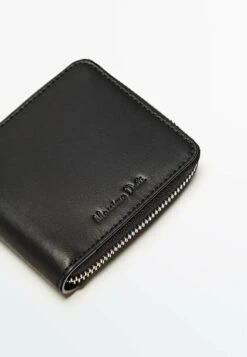 Massimo Dutti With Zip - Wallet - Black -Massimo Dutti Shop cff762362f0341b7bd9530a9fd7b8895