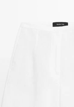 Massimo Dutti SUIT - Trousers - White -Massimo Dutti Shop d0d22ad1b225469092aacf9ea63b0593