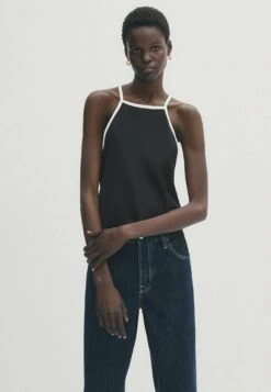 Massimo Dutti With Contrast Straps - Top