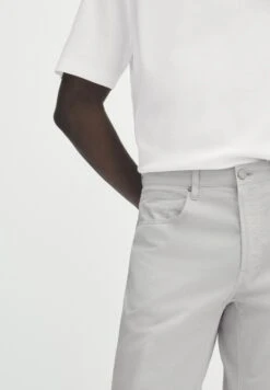 Massimo Dutti Poplin- Straight Leg Jeans - Light Grey 15 Massimo Dutti Poplin- Straight Leg Jeans - Light Grey -Massimo Dutti Shop d13a827b6fe843b3964da3d349f2c2ec