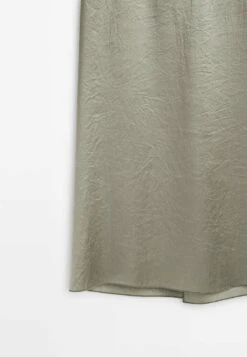 Massimo Dutti Creased-Effect Camisole Midi - A-Line Skirt -Massimo Dutti Shop d1b52a1909204bb3b5c5c3f41f8c14b1
