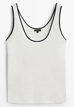 Massimo Dutti With Contrast Straps - Top -Massimo Dutti Shop d2330b279dd34a1b89c85bd53252767a