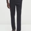 Massimo Dutti Tapered Fit - Chinos - Dark Grey