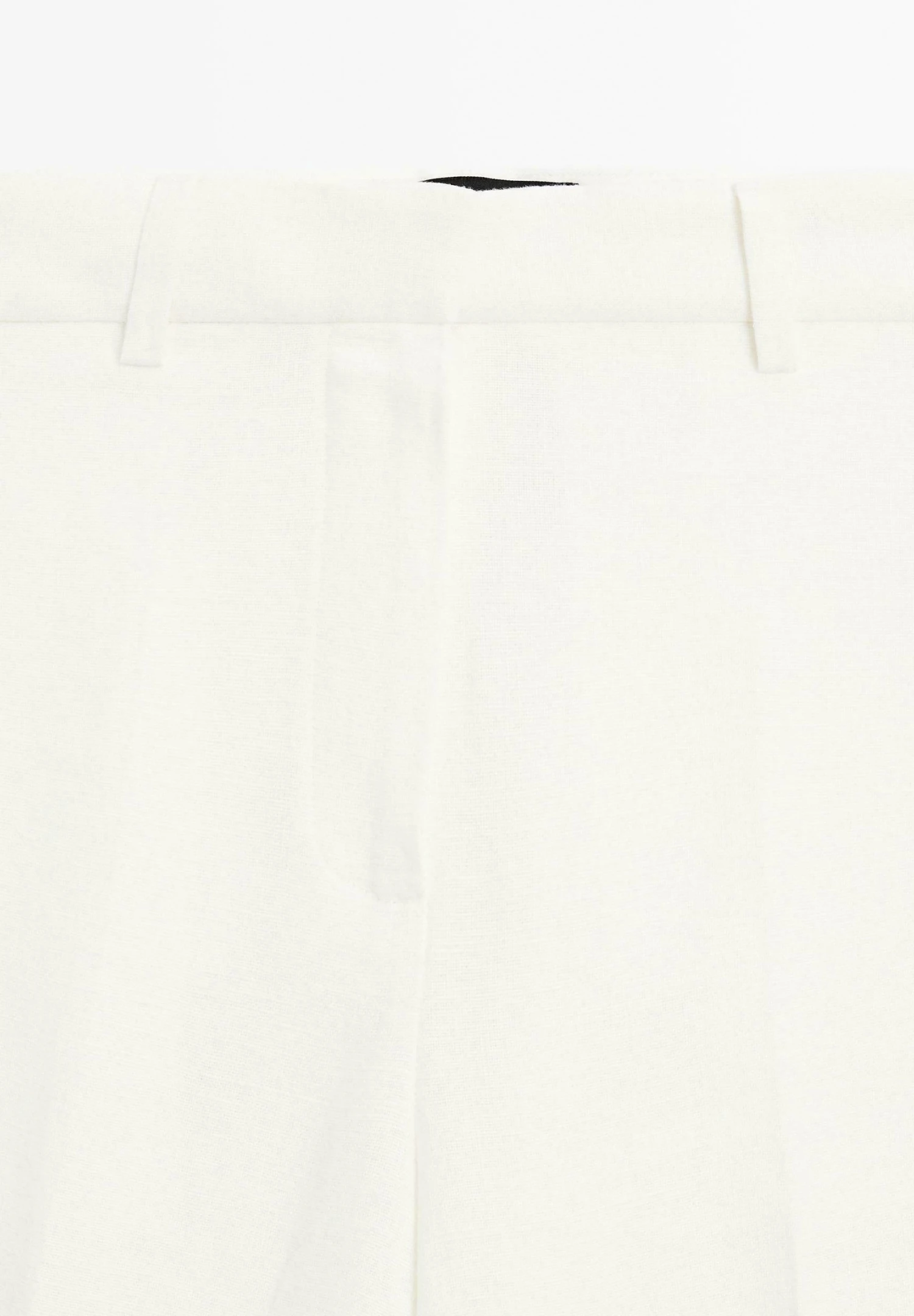 Massimo Dutti STRAIGHT-FIT SUIT - Trousers - White 8 Massimo Dutti STRAIGHT-FIT SUIT - Trousers - White - Image 6