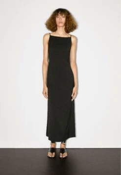 Massimo Dutti STRAPPY LONG WITH RHINESTONE DETAIL - Cocktail Dress / Party Dress - Black -Massimo Dutti Shop d30a12e7a25a447f9215c8bbe95baf14