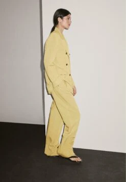 Massimo Dutti DOUBLE-BREASTED WITH FLAP POCKETS - Blazer - Mustard Yellow -Massimo Dutti Shop d37f09138a5042158ae5e873c54f1e53