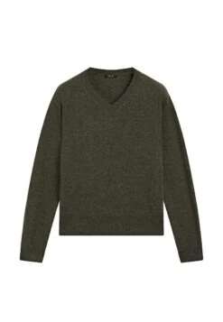 Massimo Dutti V-NECK - Jumper - Grey -Massimo Dutti Shop d3b30cb896324734b882c3a25c9dfad1 2