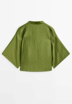 Massimo Dutti Blouse - Green 19 Massimo Dutti Blouse - Green -Massimo Dutti Shop d3ba15c9abc44141b39d60a831e047c0