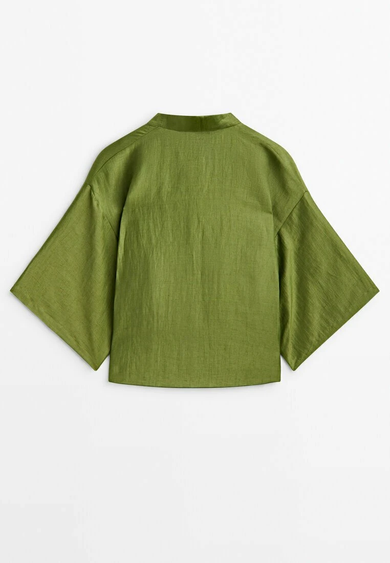 Massimo Dutti Blouse - Green 9 Massimo Dutti Blouse - Green - Image 7