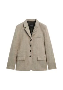 Massimo Dutti FLECKED WITH BUTTONS - Blazer - Beige -Massimo Dutti Shop d40edf77e90d45239d6f3a296a8cf6c1