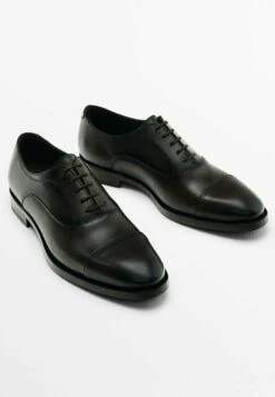 Massimo Dutti Smart Lace-Ups - Brown -Massimo Dutti Shop d43f06d000974e3db7f41b50e9c38ea5