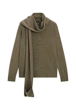 Massimo Dutti WITH SCARF AND POCKET - Jumper - Mottled Dark Green 17 Massimo Dutti WITH SCARF AND POCKET - Jumper - Mottled Dark Green -Massimo Dutti Shop d47f00392c714188896b27287e21b141