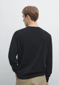 Massimo Dutti CASHMERE CREW NECK WITH LONG SLEEVES - Jumper - Black -Massimo Dutti Shop d49dc5a53153452394f97951f2de8b58