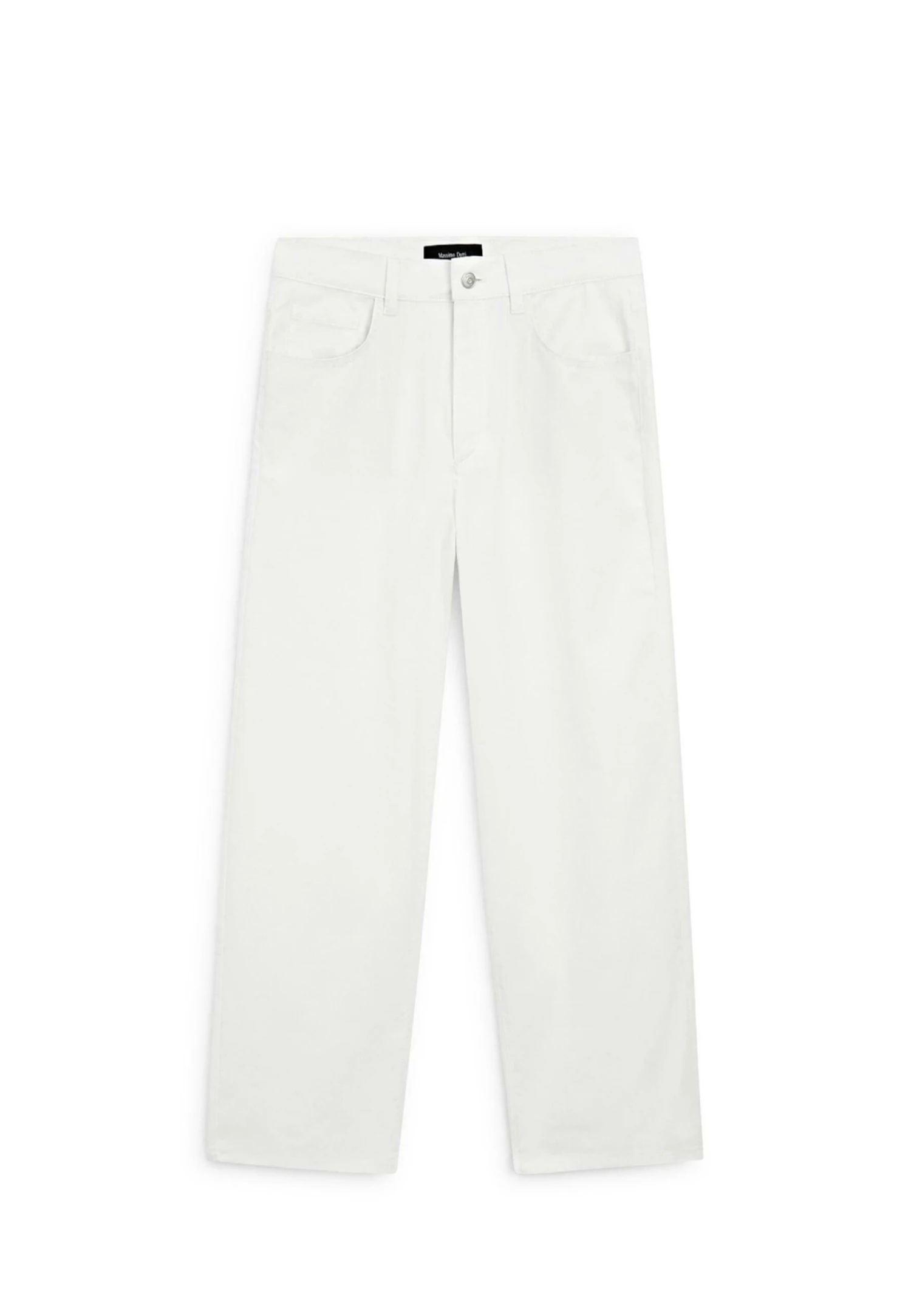 Massimo Dutti STRAIGHT-LEG CROPPED - Trousers - Brown 12 Massimo Dutti STRAIGHT-LEG CROPPED - Trousers - Brown - Image 10