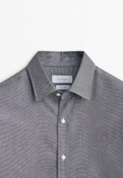 Massimo Dutti Textured Bird S-Eye - Shirt - Grey 18 Massimo Dutti Textured Bird S-Eye - Shirt - Grey -Massimo Dutti Shop d4e1817efbc943fcab23af708e55a316