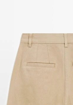 Massimo Dutti Trousers - Beige -Massimo Dutti Shop d50dd02807474c4b8e5da26aa733323a