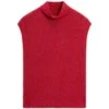 Massimo Dutti SLEEVELESS HIGH NECK SWEATER - Jumper - Red -Massimo Dutti Shop d569f69b017e4f5588f018c4724e6f7b