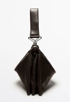 Massimo Dutti WITH COMPARTMENTS - Handbag - Dark Brown -Massimo Dutti Shop d5abde22161049398ccb67f7787da9e3