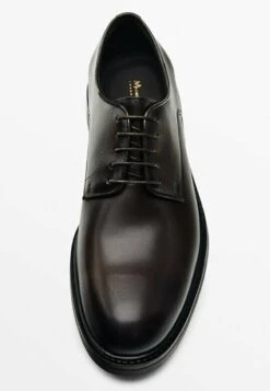 Massimo Dutti Derby - Smart Lace-Ups - Brown -Massimo Dutti Shop d5cfc4d209c24d7cb785a3417265d08c