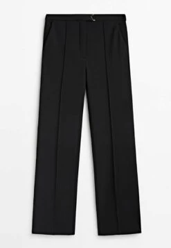 Massimo Dutti Seam With Detail - Trousers -Massimo Dutti Shop d5de8746f9f44a13977cb41d6a187942