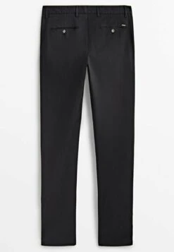 Massimo Dutti Blend- Chinos - Dark Blue -Massimo Dutti Shop d616dd80eae64a749bc683dfba6f7782