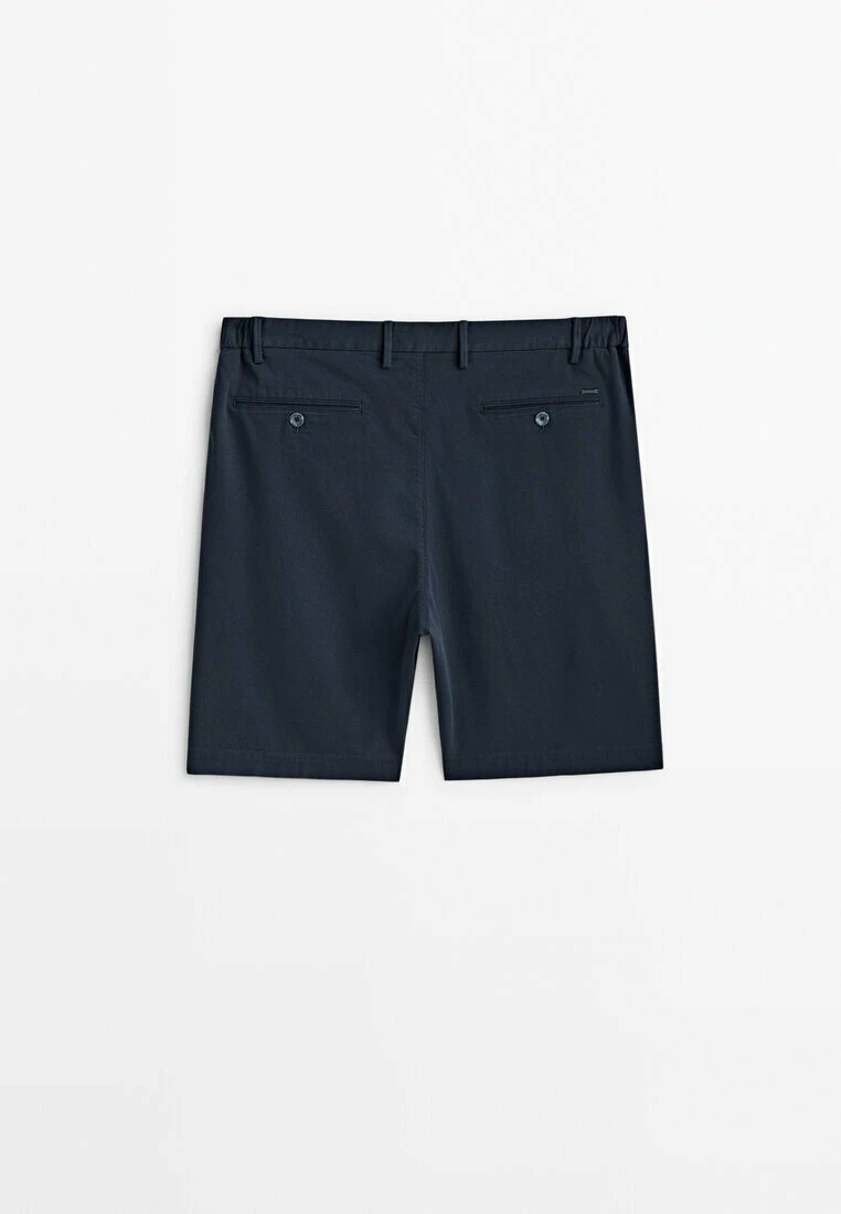 Massimo Dutti Stretch Bermuda- Shorts - Blue Denim 8 Massimo Dutti Stretch Bermuda- Shorts - Blue Denim - Image 6