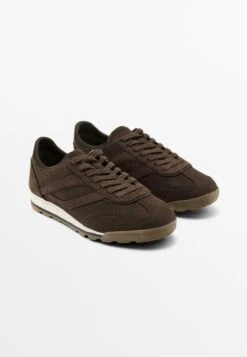 Massimo Dutti Trainers - Dark Brown -Massimo Dutti Shop d697b2d6ad1c458cac44d32e0decb454