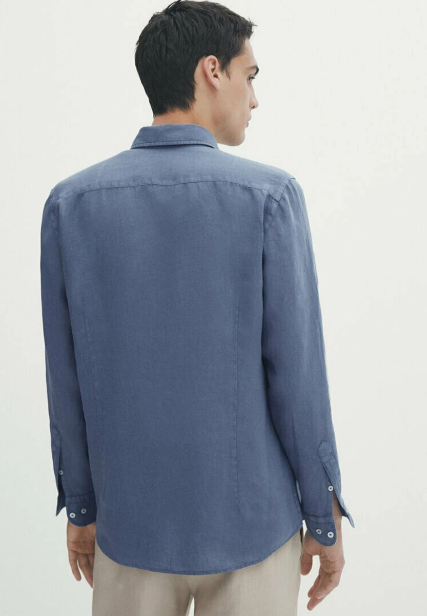 Massimo Dutti Shirt - Blue Grey 5 Massimo Dutti Shirt - Blue Grey - Image 3