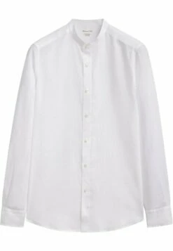 Massimo Dutti With Stand-Up Collar - Shirt - White