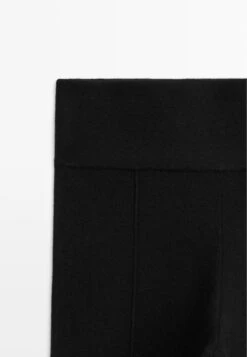 Massimo Dutti FLARED - Trousers - Black -Massimo Dutti Shop d6cbfd3ef5914fbb97006951c12e75fa