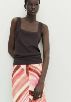 Massimo Dutti Watercolour Print Midi - A-Line Skirt -Massimo Dutti Shop d6db01cd95bc499a996fcbfd61d9de70