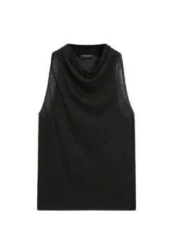 Massimo Dutti SLEEVELESS WITH DRAPED NECKLINE - Top - Mottled Dark Brown 21 Massimo Dutti SLEEVELESS WITH DRAPED NECKLINE - Top - Mottled Dark Brown -Massimo Dutti Shop d6fd6ff118e242bca4a72deaed864e1a 1