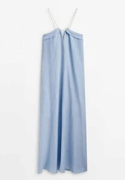 Massimo Dutti Long With Neckline And Cord Straps- Day Dress - Light Blue 15 Massimo Dutti Long With Neckline And Cord Straps- Day Dress - Light Blue -Massimo Dutti Shop d71f0459a852417c9ea2f600e58a0767