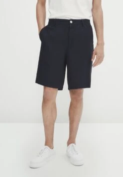 Massimo Dutti Bermuda- Shorts - Dark Blue