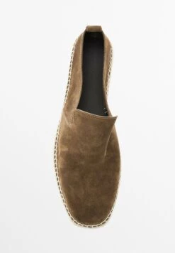 Massimo Dutti SPLIT - Espadrilles - Dark Brown -Massimo Dutti Shop d7d80bcf0ffd4758befd0464fca00f7a