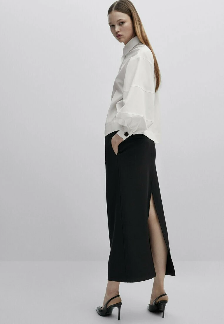 Massimo Dutti StudioWith Sleeve Detail - Button-Down Blouse 5 Massimo Dutti StudioWith Sleeve Detail - Button-Down Blouse - Image 3