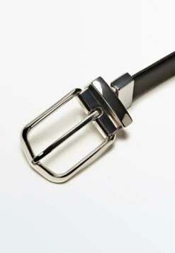 Massimo Dutti Reversible - Belt Business - Black -Massimo Dutti Shop d8279dde4e78482cb817a44dc8aa4513