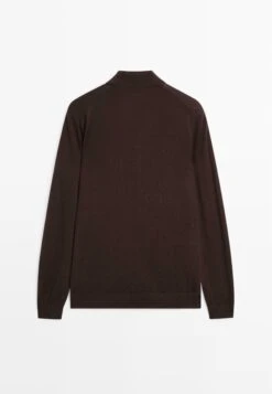 Massimo Dutti MERINO POLO COLLAR LONG SLEEVE - Long Sleeved Top - Bordeaux 21 Massimo Dutti MERINO POLO COLLAR LONG SLEEVE - Long Sleeved Top - Bordeaux -Massimo Dutti Shop d83cb12422b14f9fb76d3f8b1a37431d