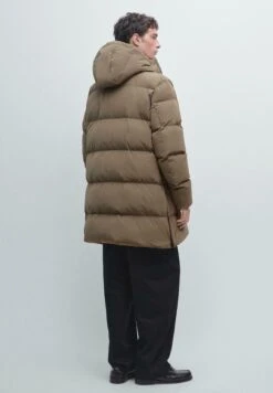 Massimo Dutti Down Coat - Khaki -Massimo Dutti Shop d8a41bf36a39470e81759a0338f3e785