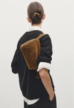 Massimo Dutti SHOULDER - Handbag - Brown -Massimo Dutti Shop d8c8f881f61e429281103fd289847ce3