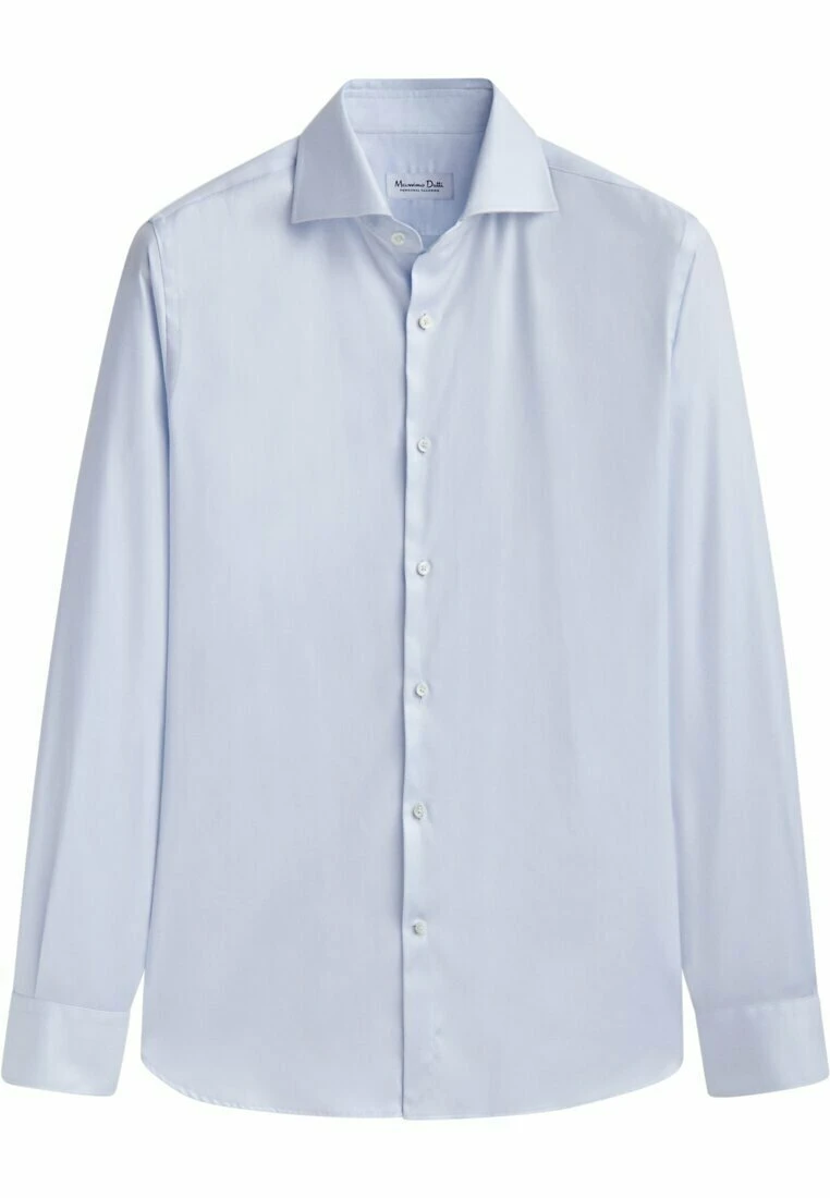 Massimo Dutti Easy Iron - Formal Shirt - Light Blue 7 Massimo Dutti Easy Iron - Formal Shirt - Light Blue - Image 5