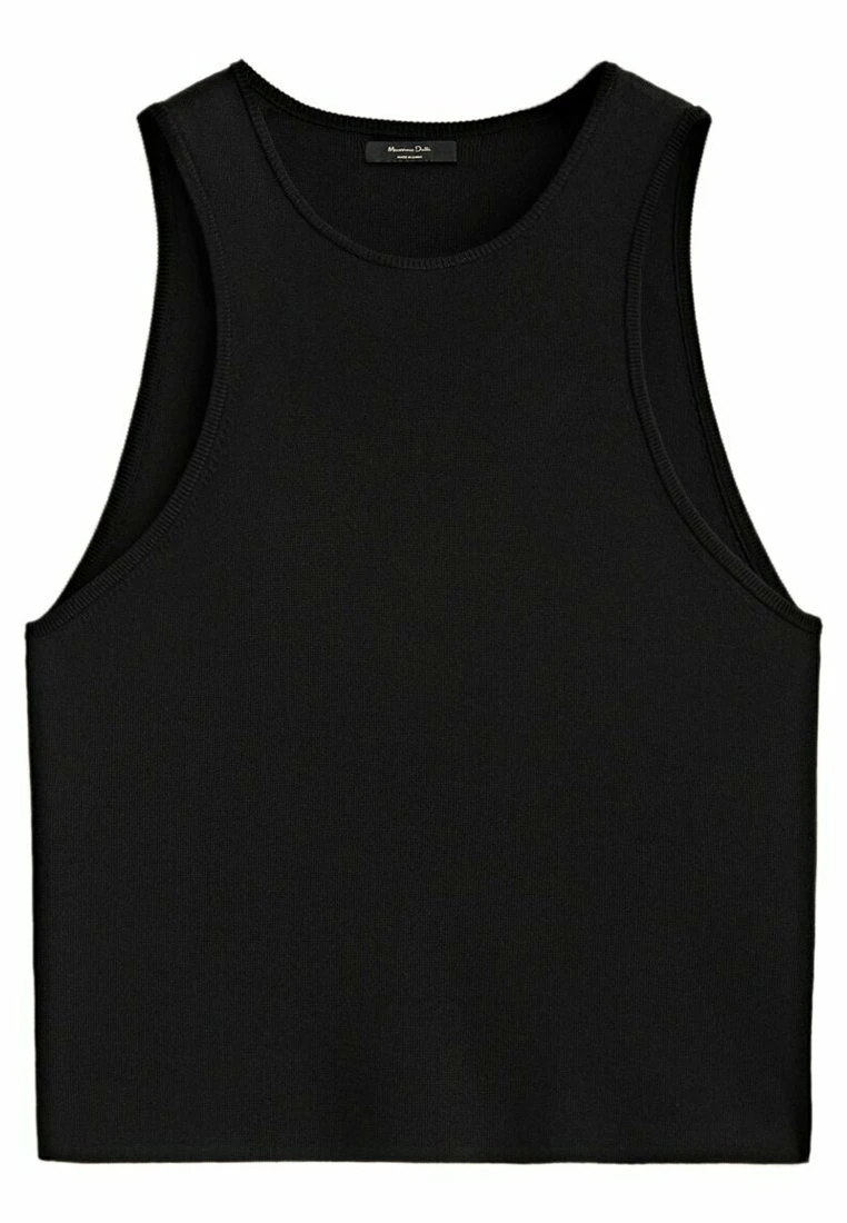Massimo Dutti Sleeveless- Top - Black 12 Massimo Dutti Sleeveless- Top - Black - Image 10